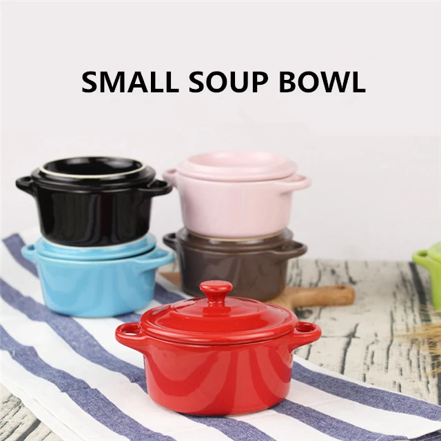 Большая суповая дешевая многоразовая круглая Салатница и крышка