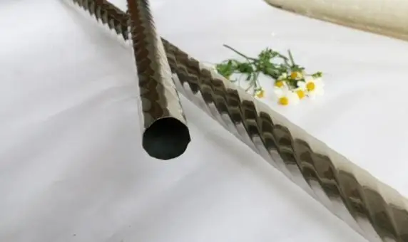 Spiral Corrugated Posttension Pipe Machine Copper Heat Exchanger Making