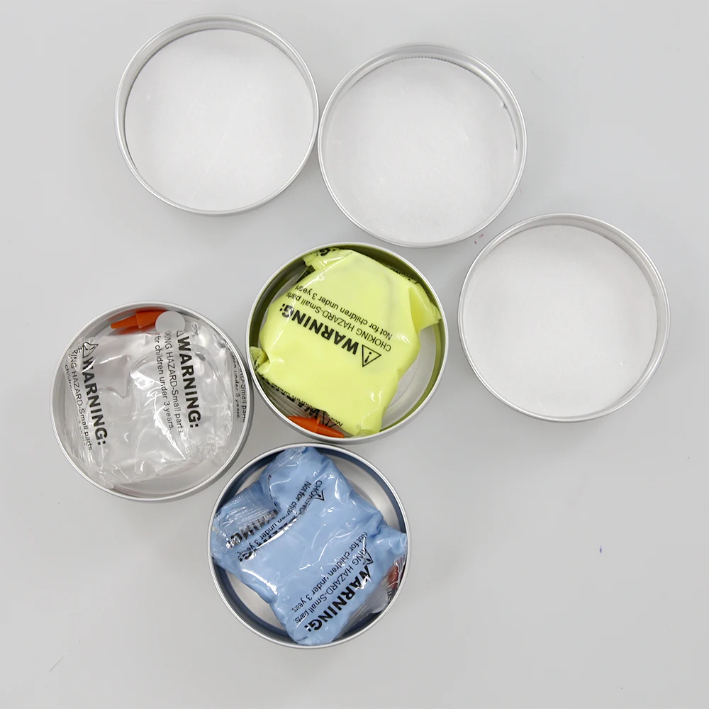 2022 Magnetic Putty 20+color Luid Glass Exciting Putty Slime Sequins Non-toxic Children Toy For Kids Accept Custom