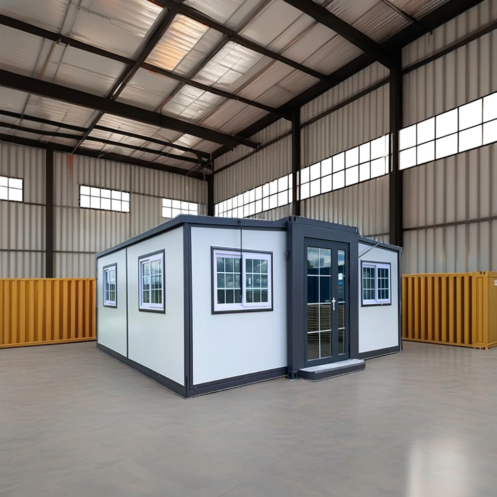 Detachable luxury villa, expandable portable house, foldable and expandable container house