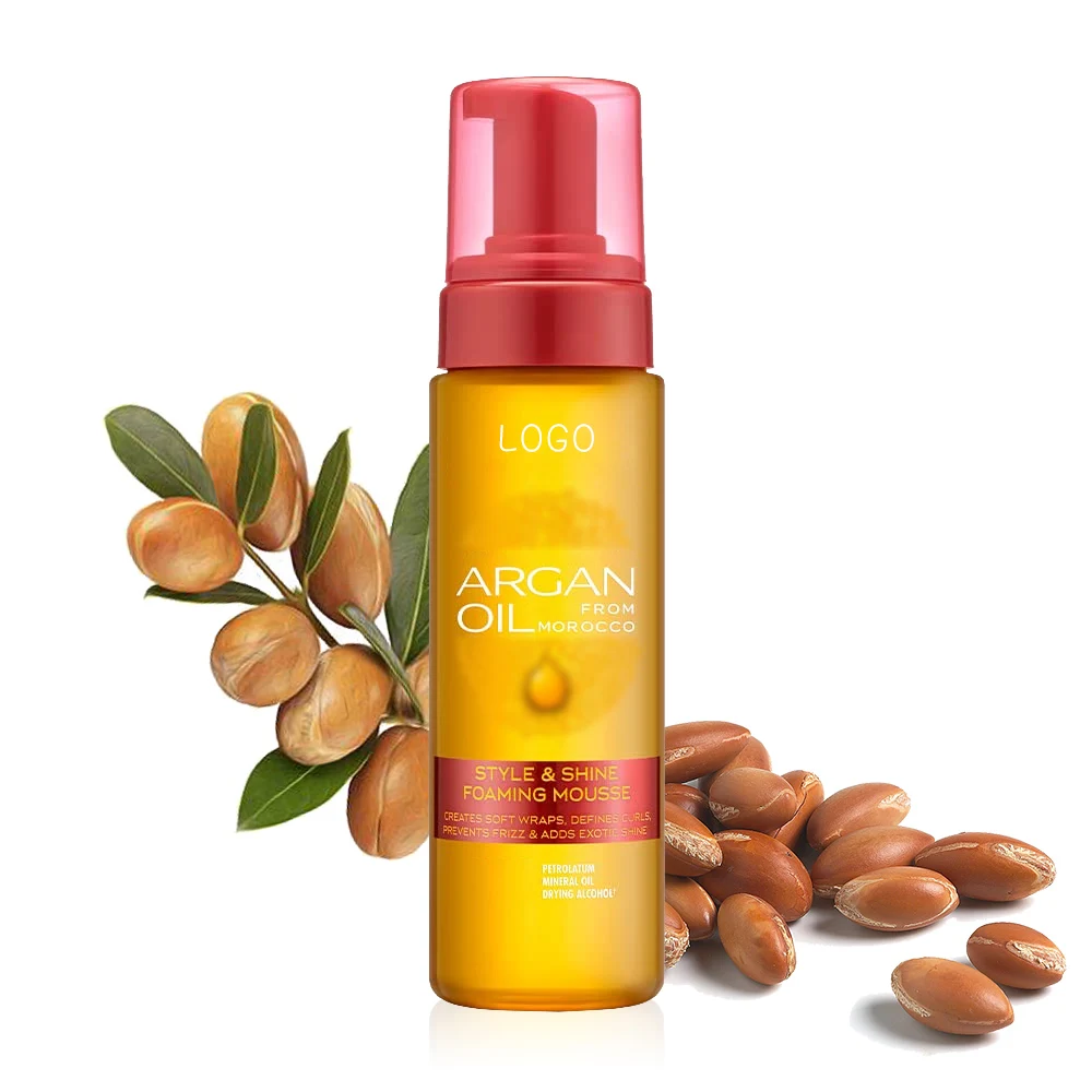 Устойчивое удержание в течение всего дня, пряди и косы, вьющиеся поролоновые аргановое масло, стиль и блеск пены, парик, вьющиеся локоны, Заплетенные волосы, косички, мусс