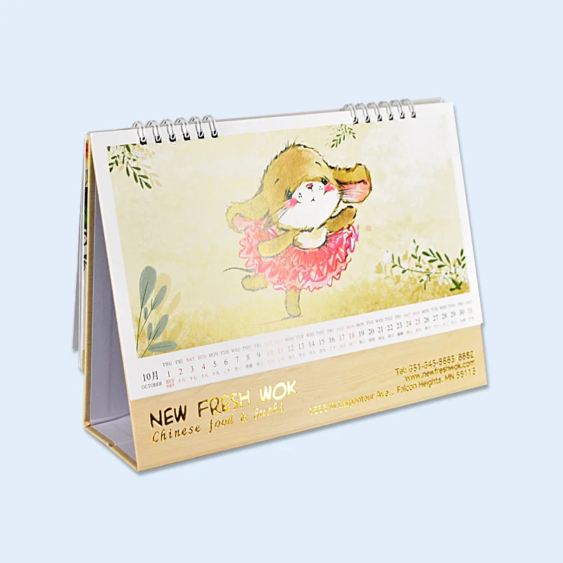 2025 New Customized personalized design calendar printing service