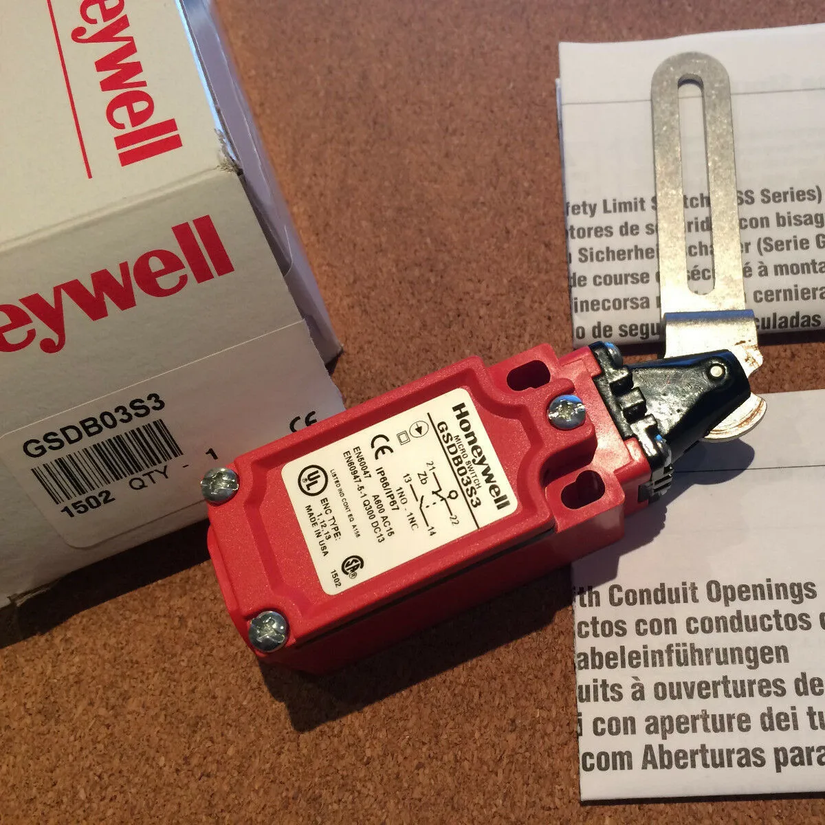 Концевой выключатель Honeywell