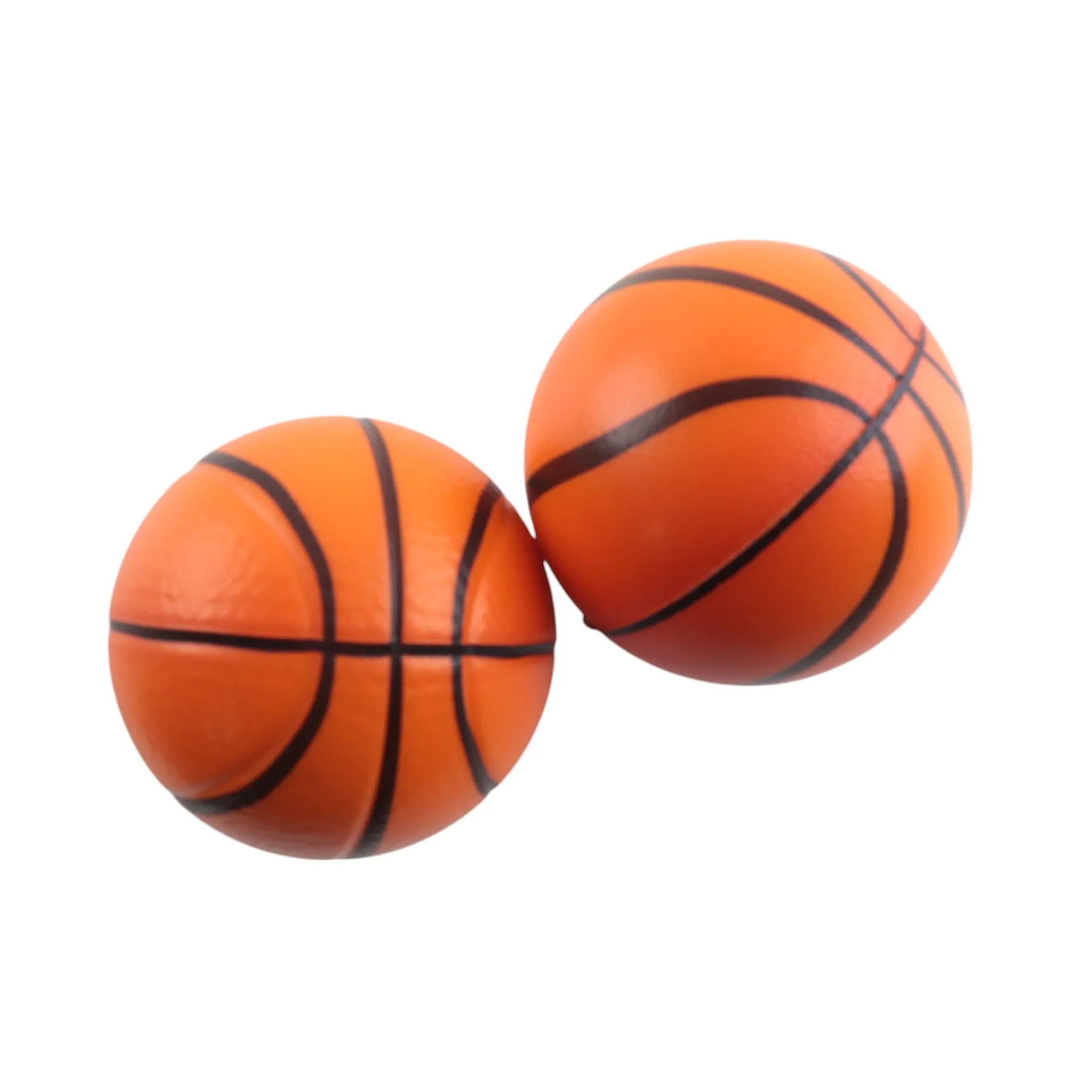 Squeezable mute bouncing basketball indoor silent ball toys for children training elastic silent basketball toys