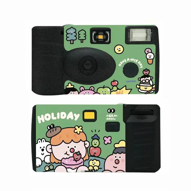 Wedding Gifts 27 Photo Power Flash HD Disposable Film Camera Disposable Customizable Film Camera Gifts for Kids