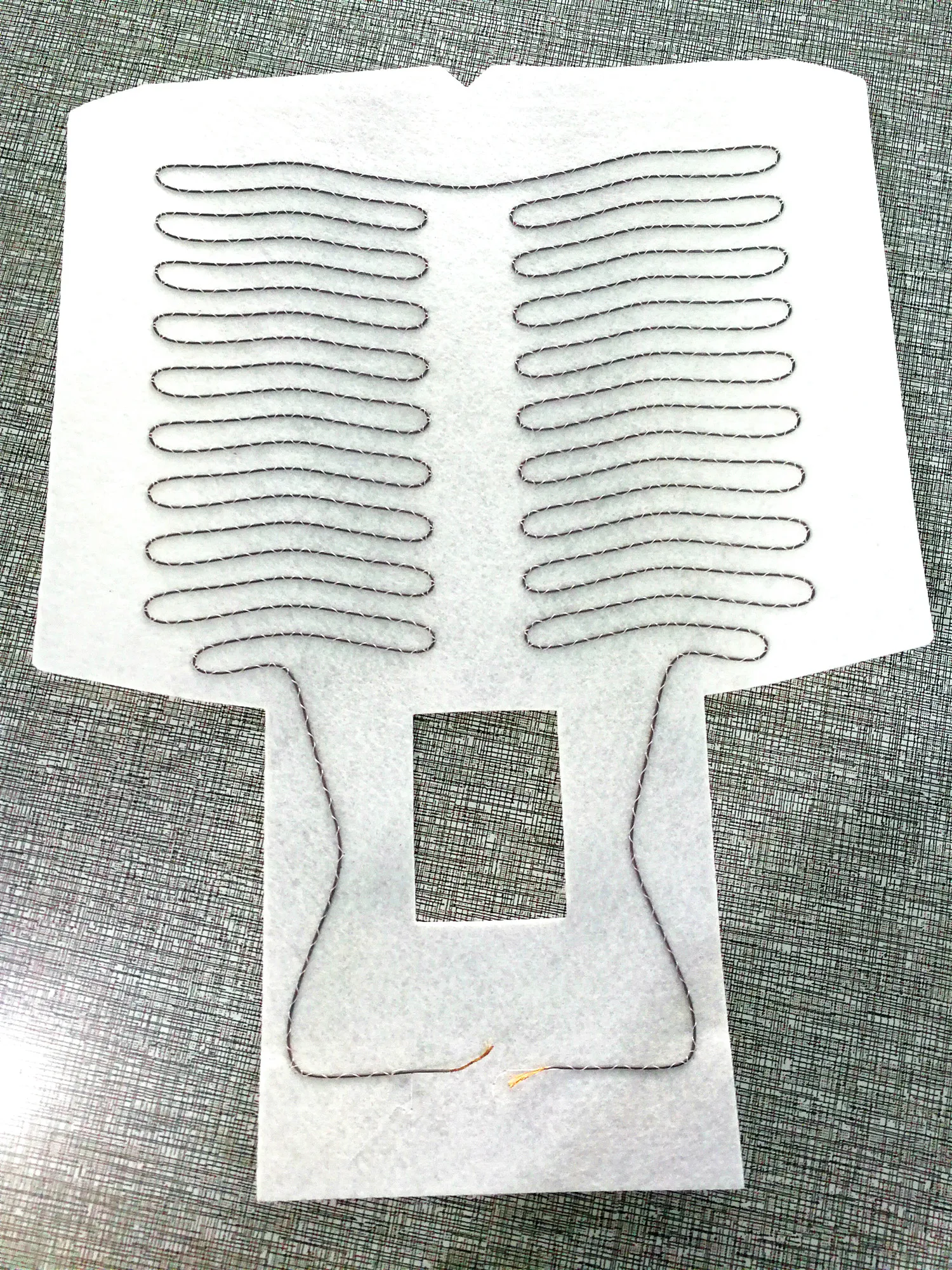 3.7v, 5v, 7.4v rechargeable battery heated apparel pad