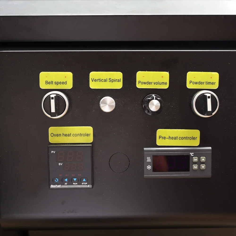 Hanrun paper NEW dtf printer Powder Shaker with automatic powder recycling system for dtf printing