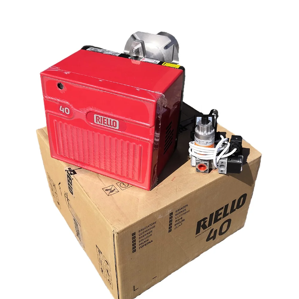 Gas Burner Industrial Boiler FS10 Riello For Spray Baking Booth Low Energy Consumption Gas Burner