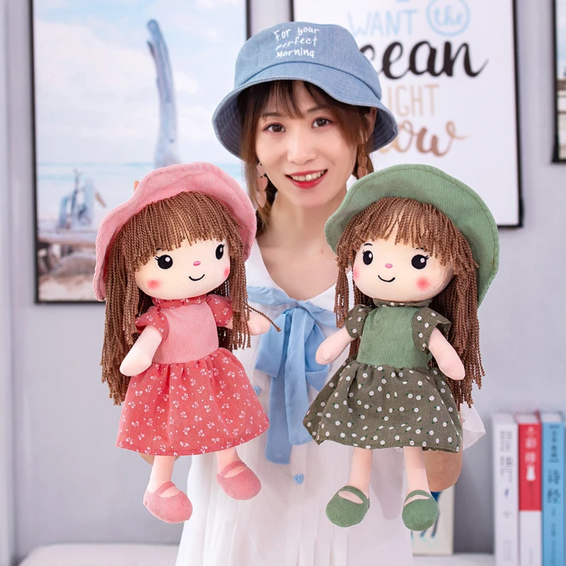 Neighbor girl cute gift stuffed soft custom doll