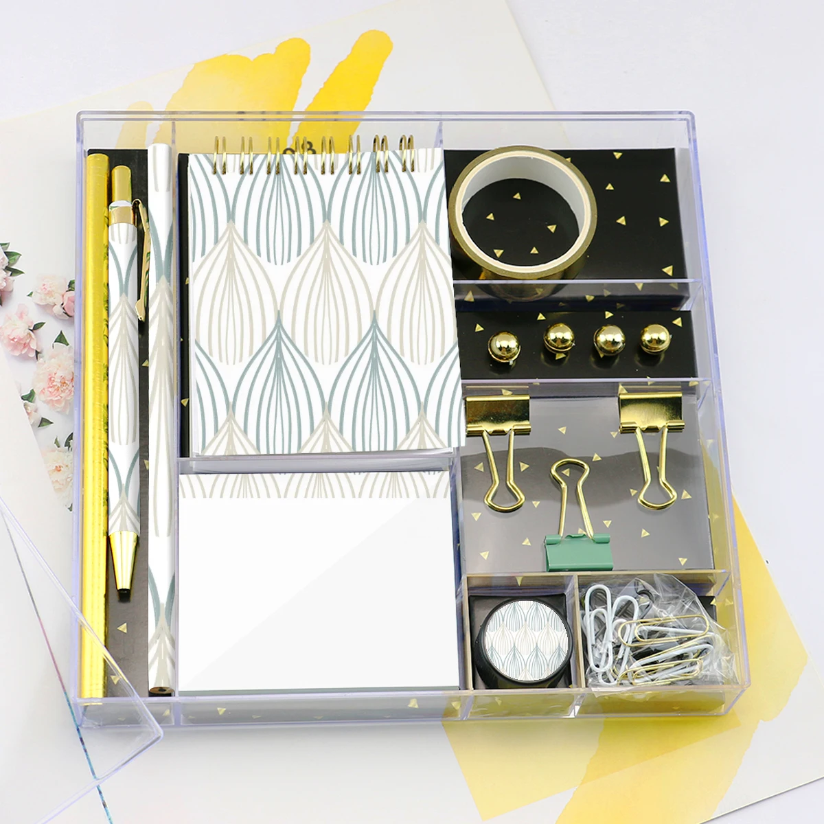 Fancy New Design Good Quality stationery Set Gift Custom Eco Friendly Stationary Supplies Promotional Customized School Sets