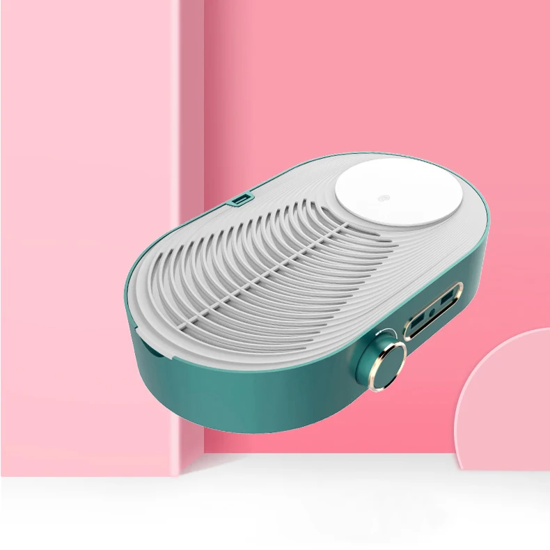 Wholesale Multifunctional rechargeable nail Dust Collector Manicure Tool Nail Art Vacuum Cleaner