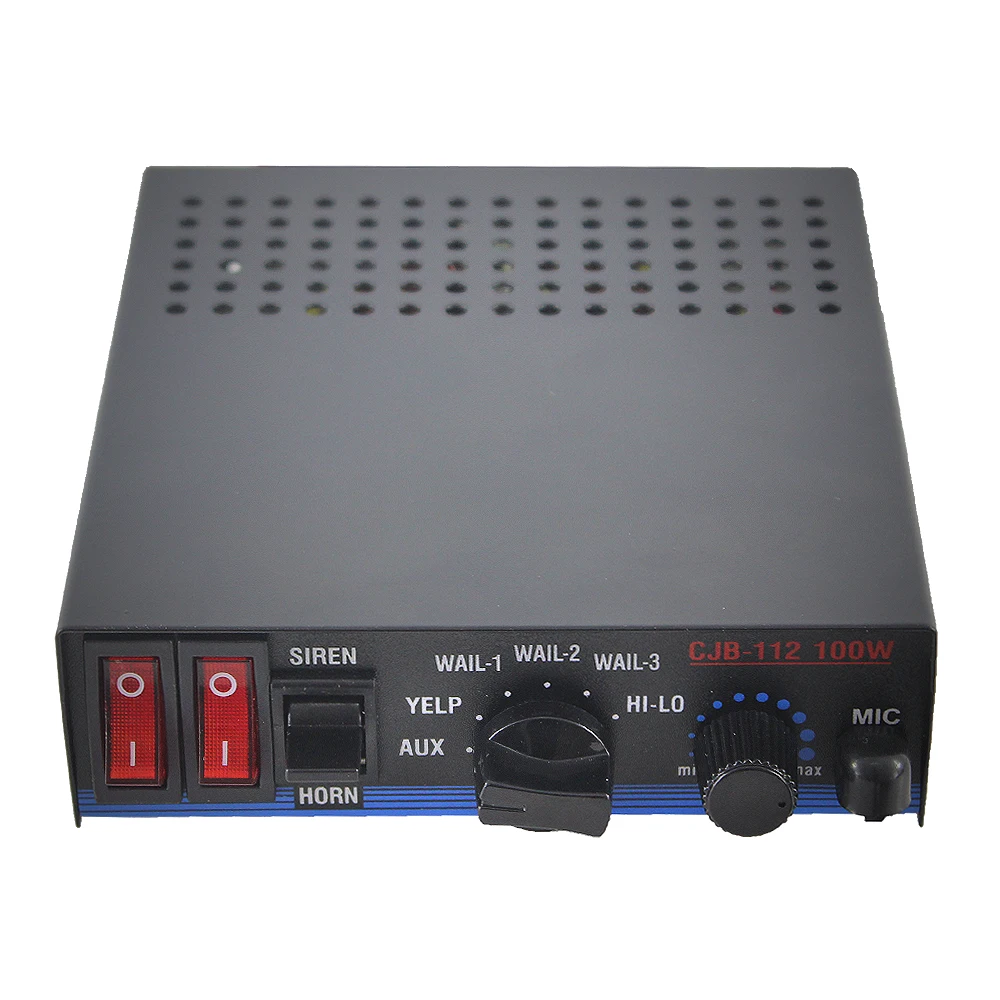 HAIBANG Factory 100w 150w 200w Ambulance Sirens Speaker Amplifier Horn Speaker Fire Alarm Host Siren