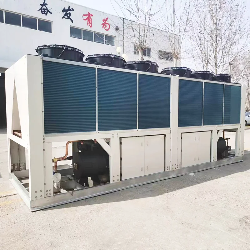 90C High-Temperature Air to Water Monoblock Industrial Air Source Heat Pump  Floor Standing with PLC Core Components