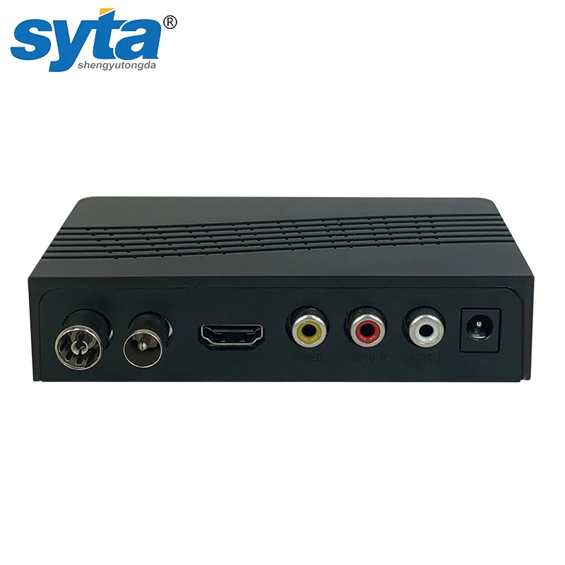 SYTA Mini Decoder DVB T2 HEVC H.265 FTA Free To Air Set Top Box Terrestrial Digital TV Receiver