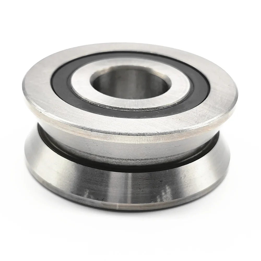 LV202-40ZZ 15mmx40mmx18mm  V grooved track roller wheel bearings for linear guide rail