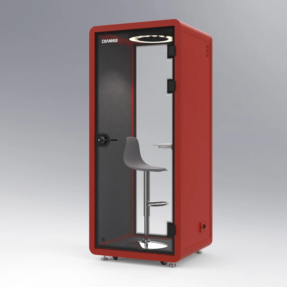 Acoustic soundproof meeting study work pod office portable studio booth soundproof booth office 30db soundproof booth study