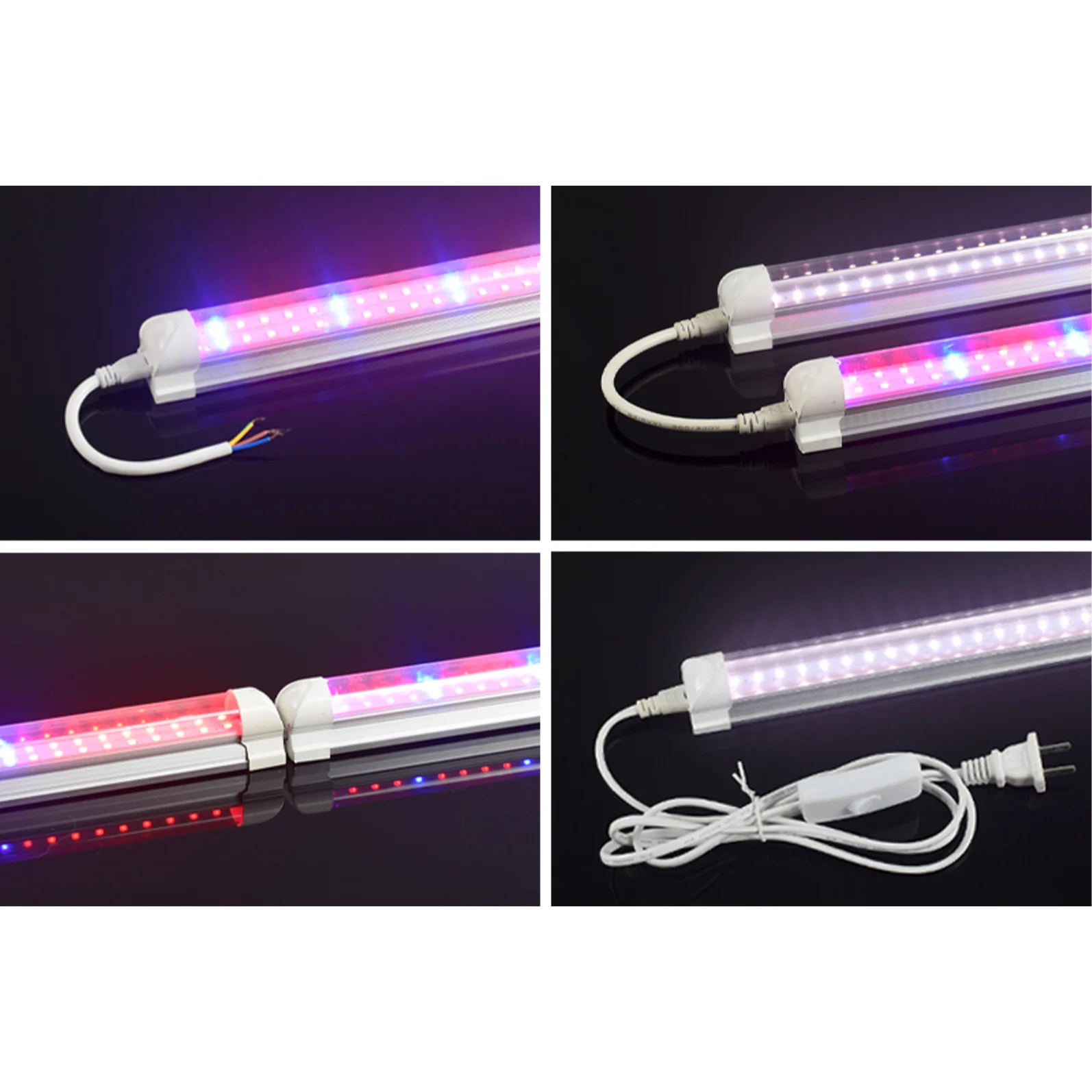 China made 4Ft 20000 lumen Full Spectrum Hydroponics Green House Plant T8 LED Grow Light