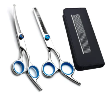 Hot Selling New Style Stainless Steel Safety Pet Scissor Set Grooming For Dogs And Cats