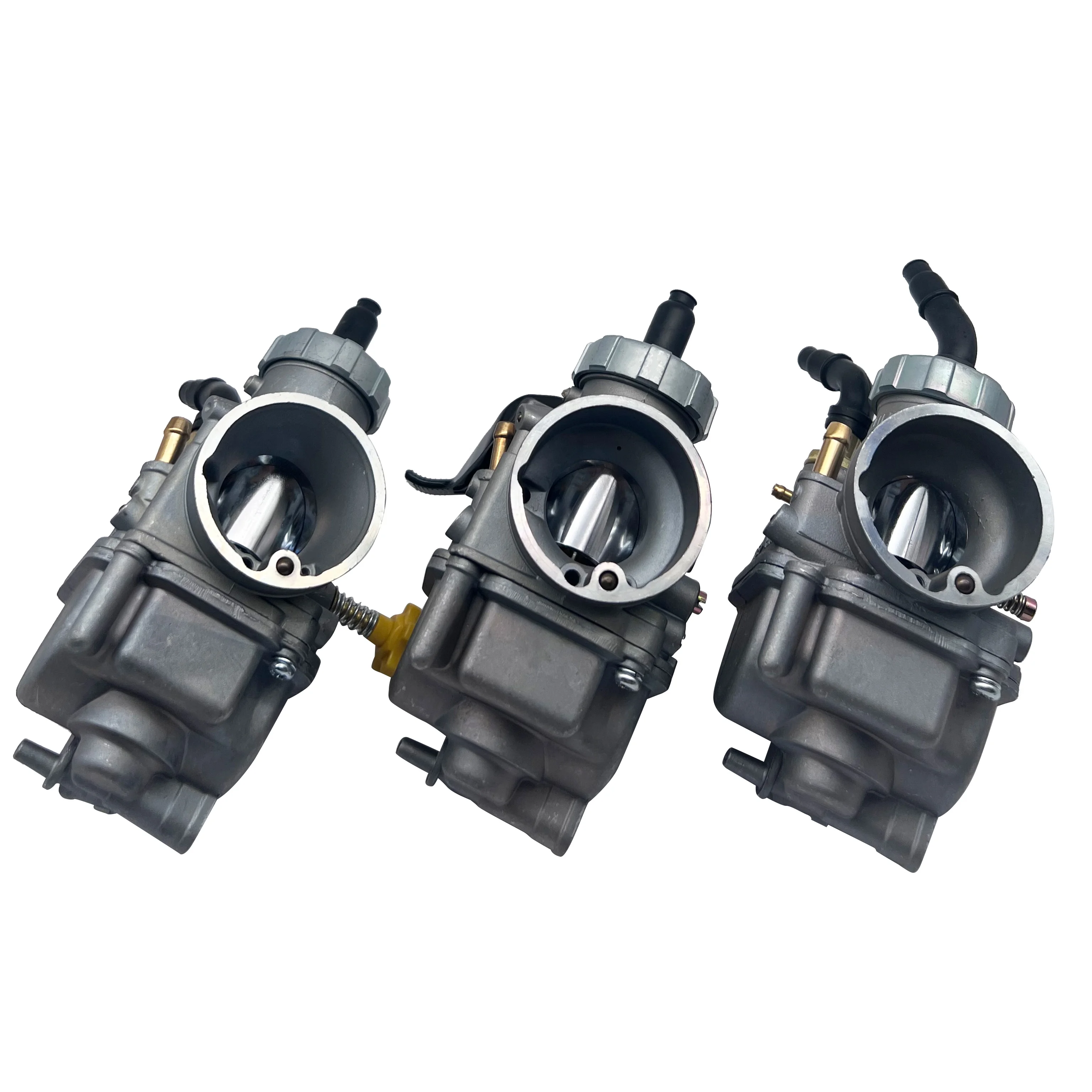 Motorcycle Carburetor Carb PE24 PE26 PE28 24mm 26mm 28mm Auto Manual Flat Slide For Scoo Copper plunger