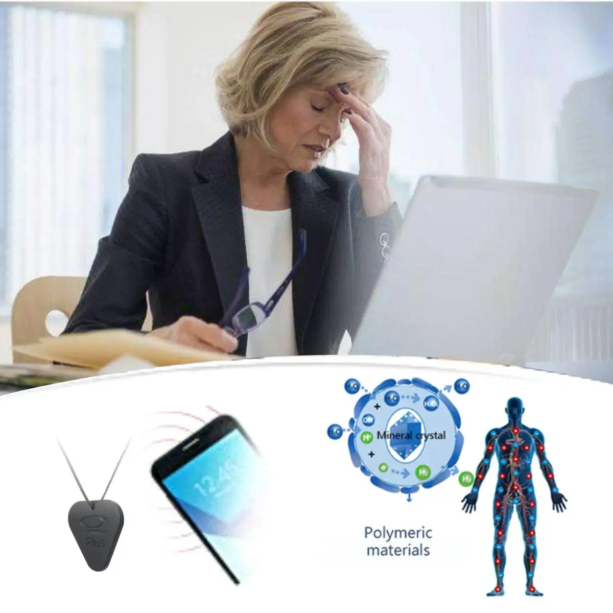 stainless steel magnetic bracelet Black Silicone Fashion Energy Magnetic Bracelet For Men Negative Ion