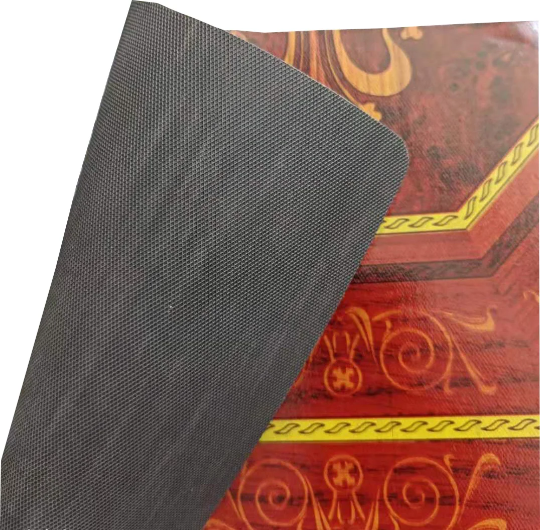 Cheap pvc vinyl flooring rolls with felt back plastic roll