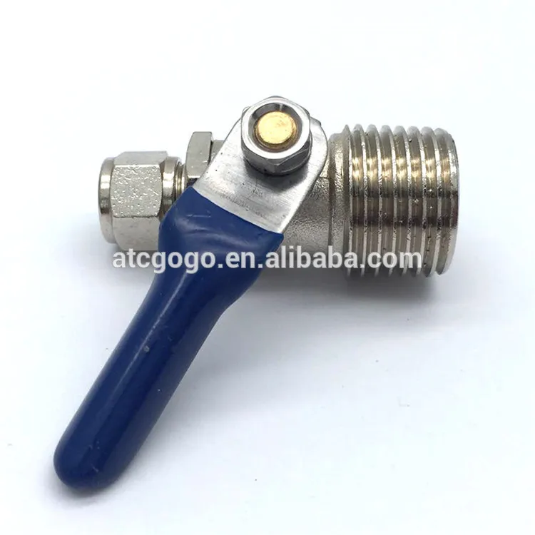 High quality air purifier with oxygen generator water purifier filter Descaling brass ball valve