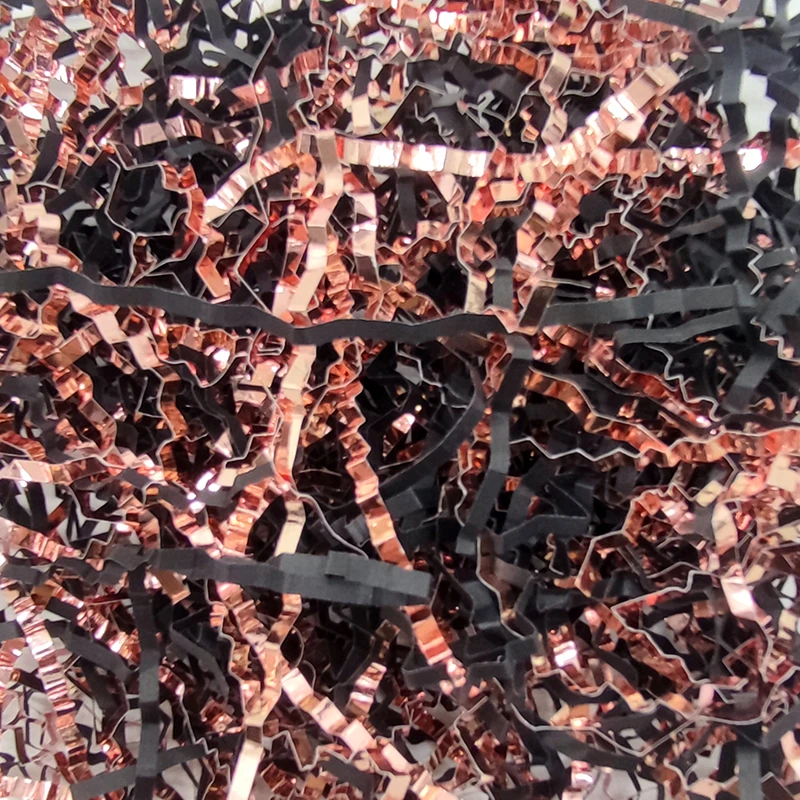 Recycle Pink Cutting Crinkle Paper Shredded Filler Paper for Gift Box Basket Filler Filling Shredded Paper