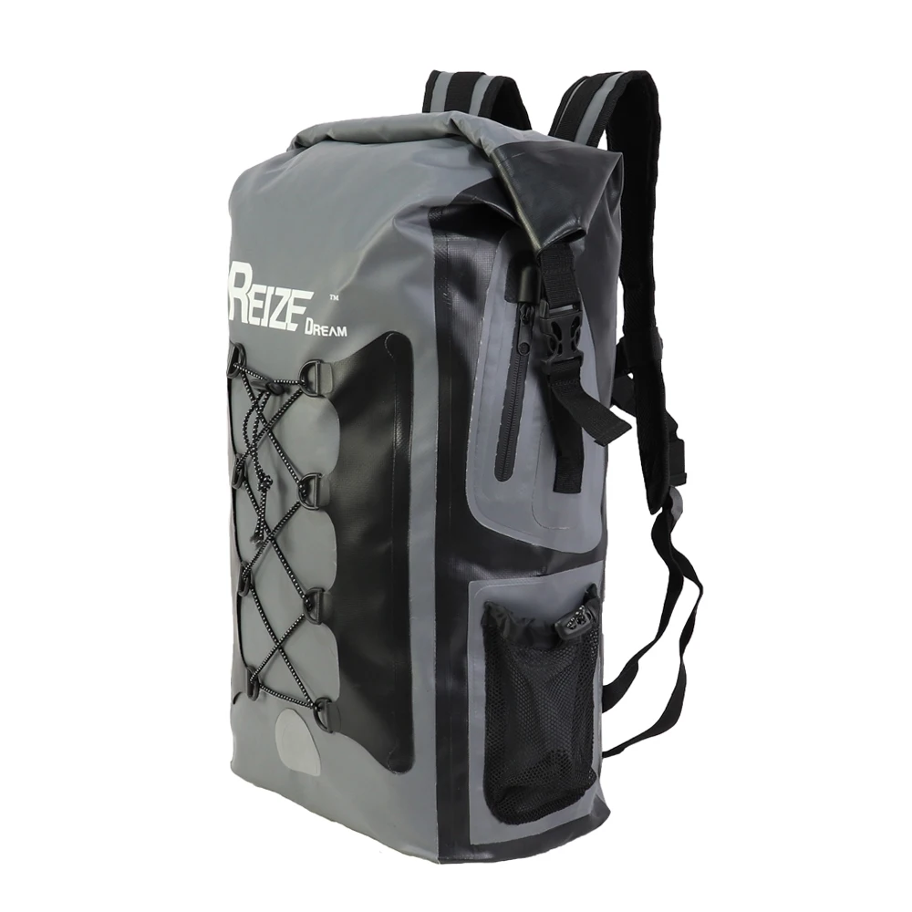 Custom Design Waterproof backpack cover Dry Bag For Boating PVC Beach Swimming submersible school backpack