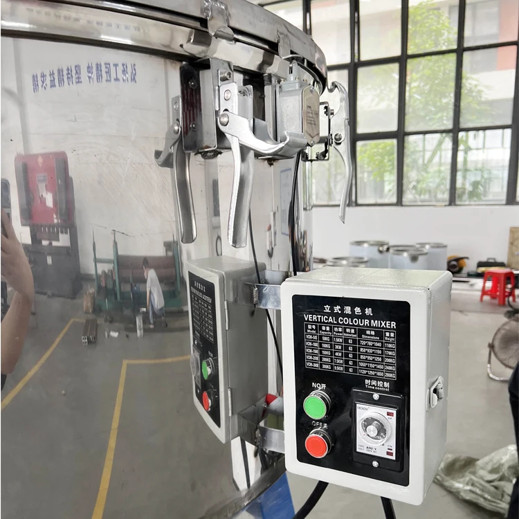 plastic material mixer vertical plastic granules mixer machine plastic pellet mixer