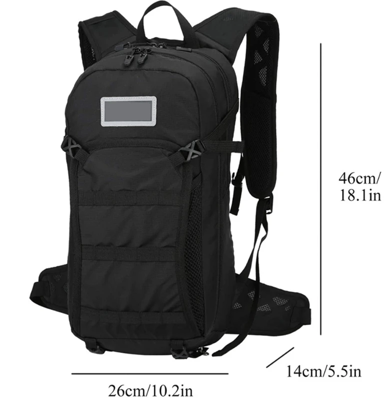 Outdoor Backpack for Biker Motor Cycling with Water Bladder Cycling Pack Backpack