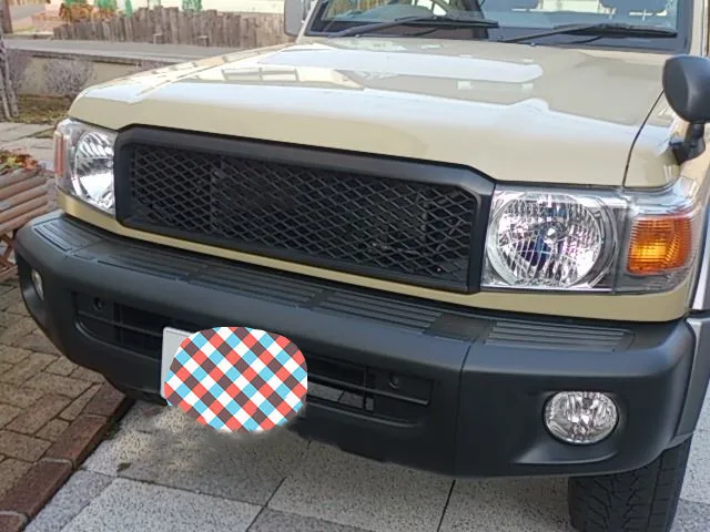  MAICTOP автомобильные аксессуары автомобильная Передняя решетка для landcruiser 70 серии fj75 79