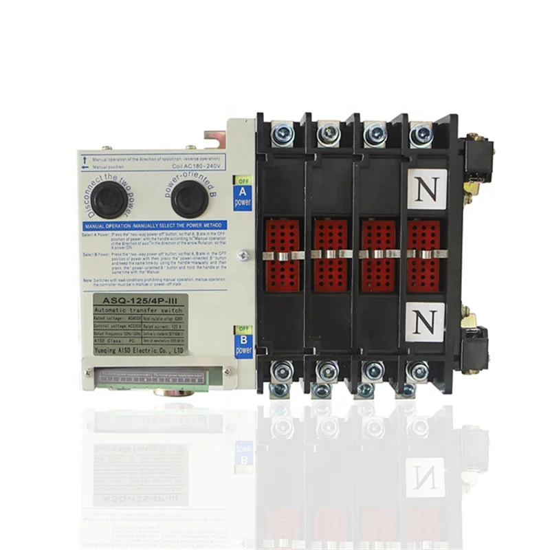 Electrical Dual Power Automatic Changeover Transfer Switch with Controller