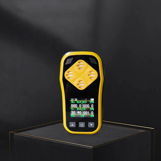 Jucheng h2s co o2 03 personal security alarm combustible multi-ozone gas detector