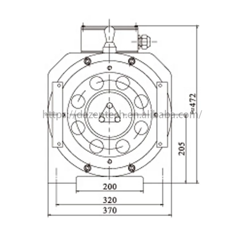 Elevator Part Supplier In China Torin ER Series ER2 Traction Machine Gearless Elevator Motor