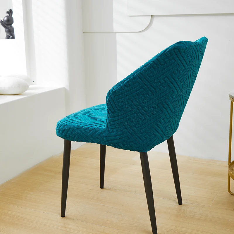 Customized sector Napping stretch office chair slipcovers Jacquard  dining chair covers