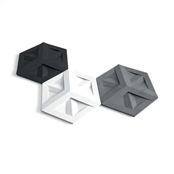 Factory direct sale creative hexagonal combination concrete cement wall tiles