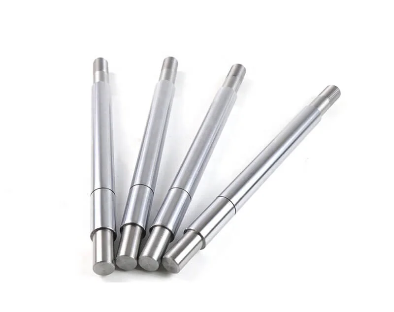 OEM High quality cnc custom Brass aluminum stainless steel long round circular Motor shaft