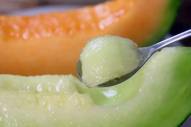 
Japanese sweet melon seed with a rich and refreshing texture 