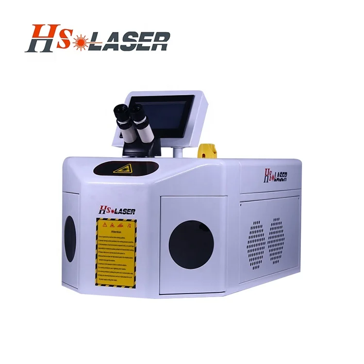 200 W laser power gold silver platinum titanium laser welding machine high precision