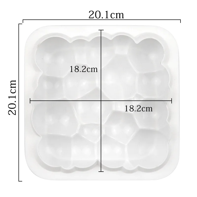 Customized wholesale high quality cloud mold silicone making diy cake baking mold silicone resin mold