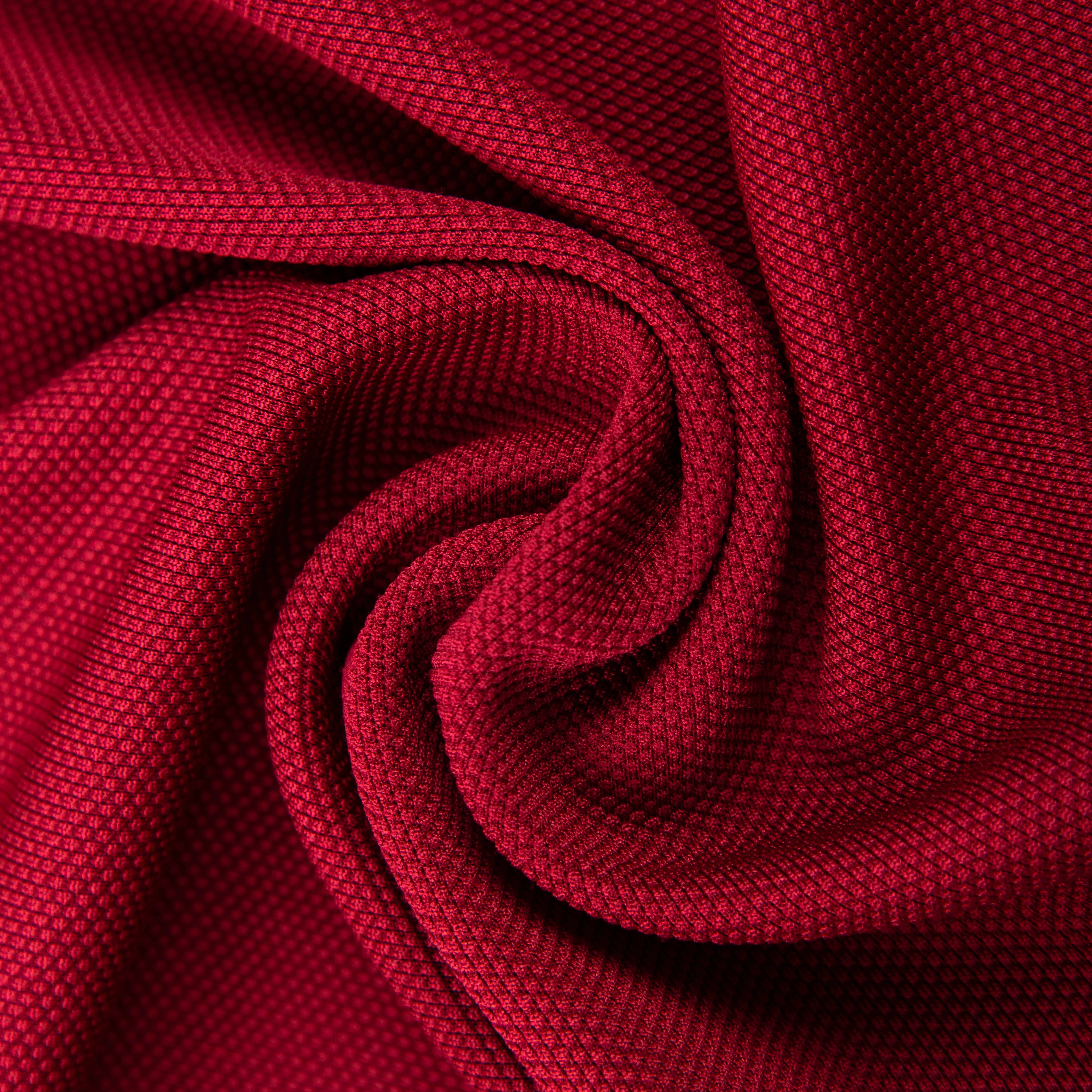 100% polyester fabric pique spandex cloth