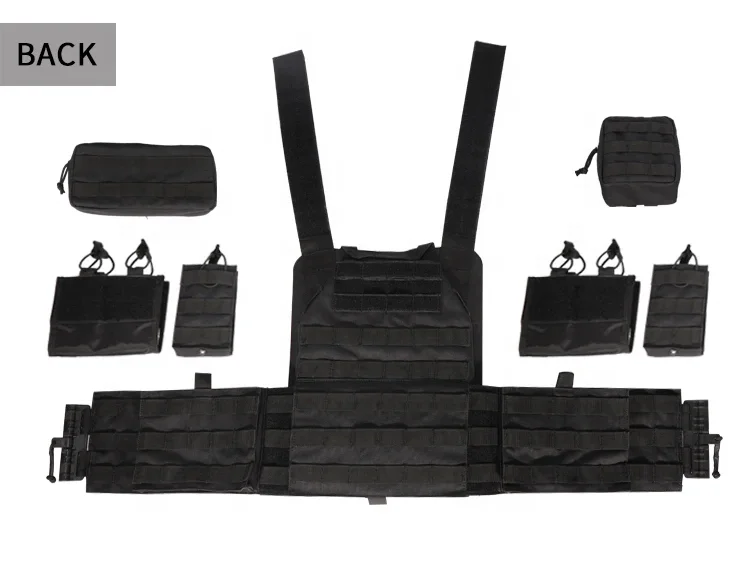 HOT SALE 1000D Cross-border outdoor quick release tactical vest outdoor CS training equipment