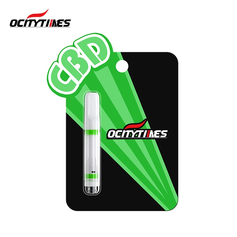 
 2021 Cbd масляные тележки 1 мл стеклянная полностью керамическая вейп-ручка испаритель с резьбой 510  