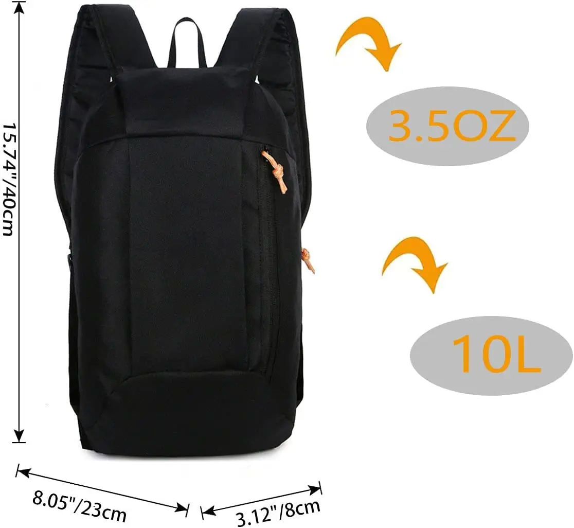 Customize black backpack / schoolbag Waterproof  Bookbags / bag school for student