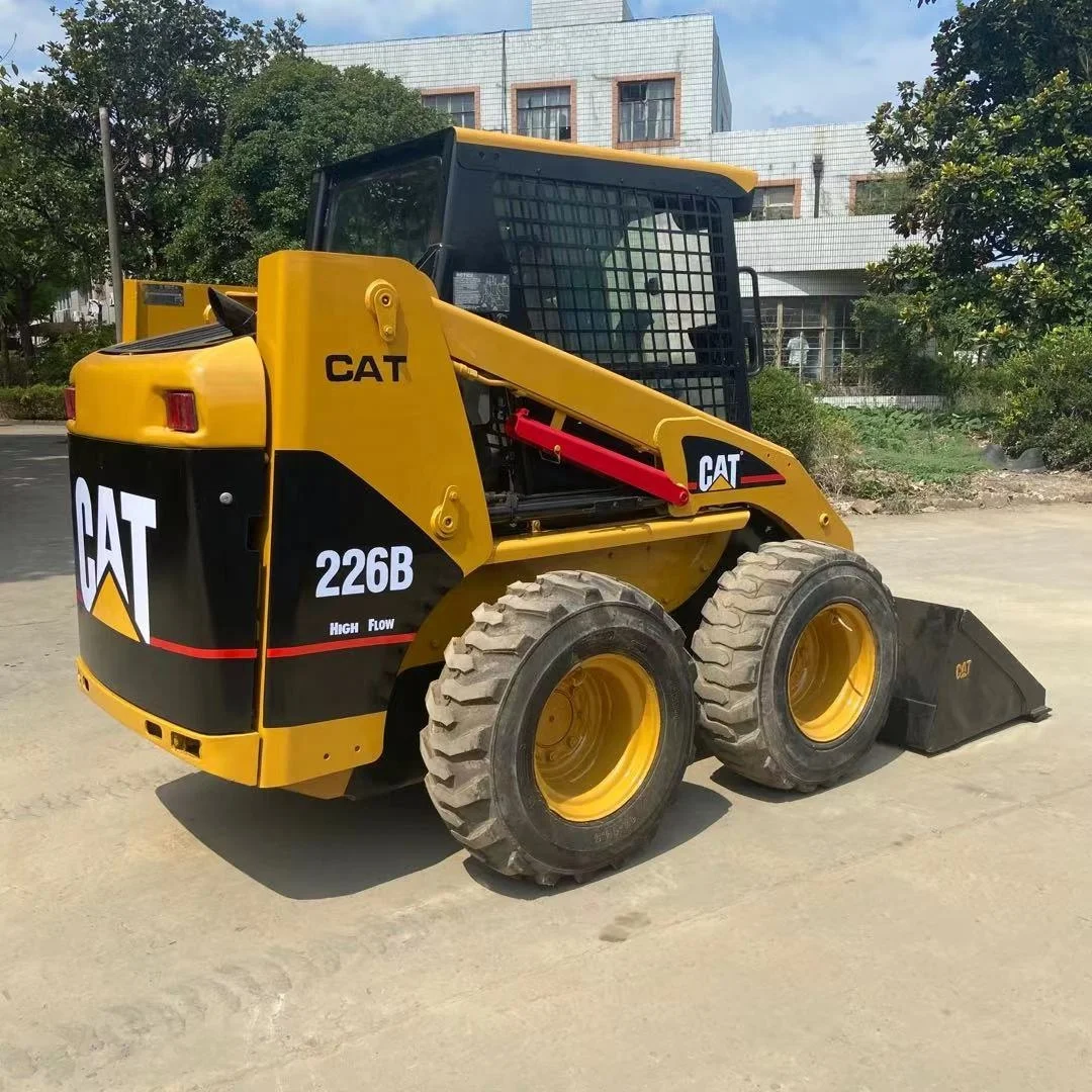 best  condition used loaders mini loader cat 226b  246c 246d  in shanghai skid steer loader