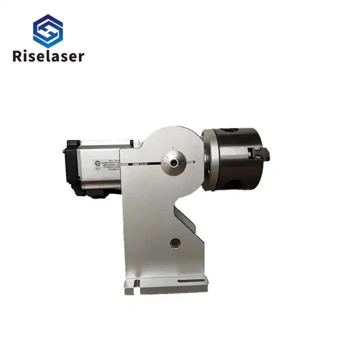 Rotary Axis 20w 30w Fiber Laser Marking Machine High Quality Laser Marking Rotary Device Rotary Table