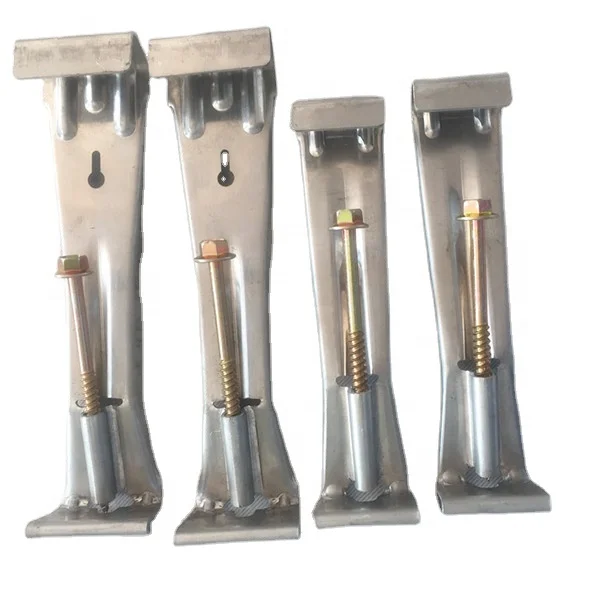 High Quality 5' & 6' Aluminum K Style Gutter Hangers Single Structure Brackets for 5 Inch & 6 Inch Gutters