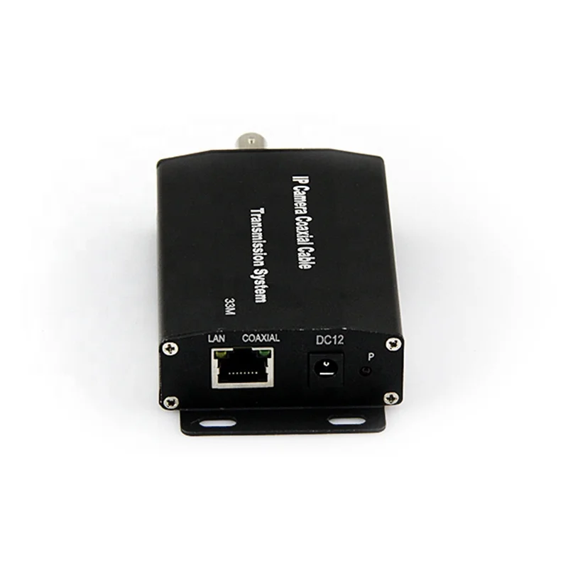 
1bnc port ethernet over coaxial converter for cctv ip camera bnc to rj45 converter 