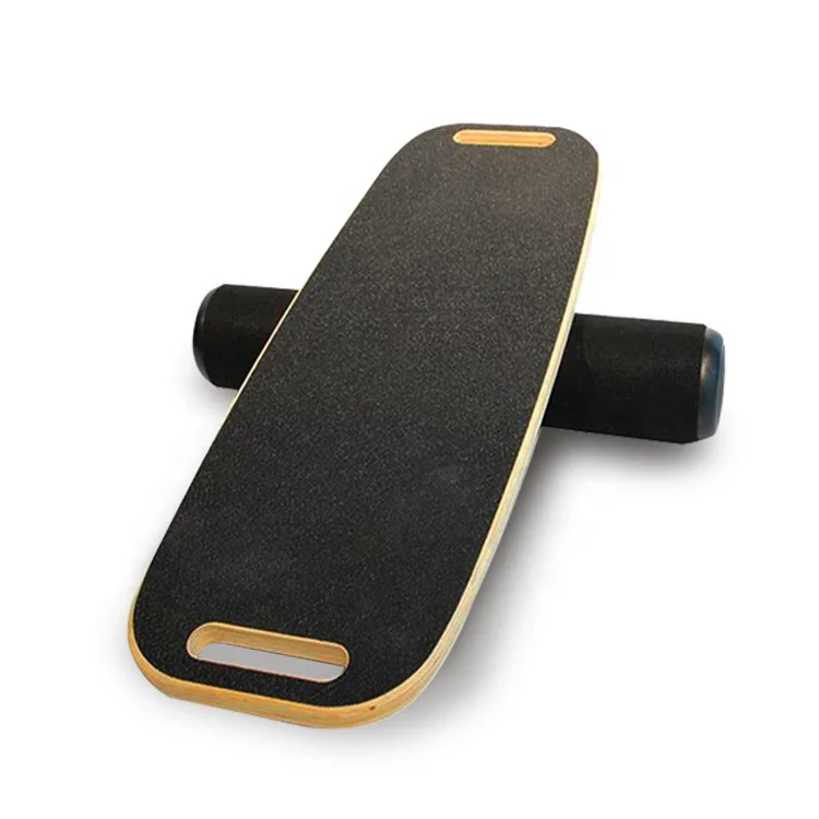 wooden balance board for Exercise Anti-Slip Surface balance board with Roller and Cushion balance board