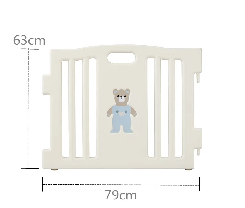 
Children plastic large baby playpen play yard safety kids 12 panels fence set 